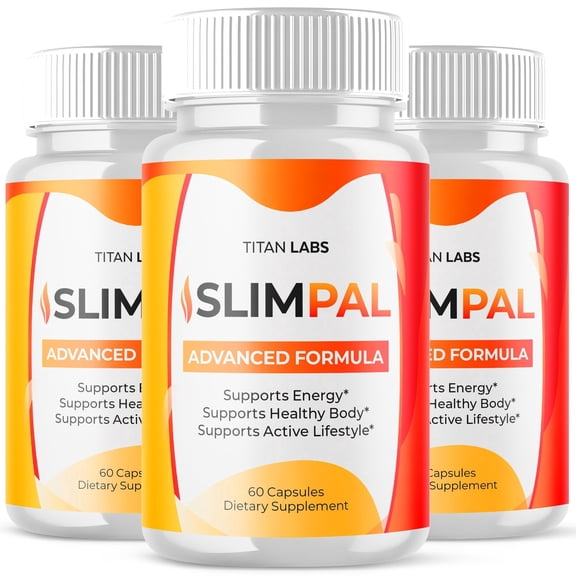 Slimpal Advanced Formula Pills Supporting Your Active Lifesyle Naturally Slim Pal 180 Capsules