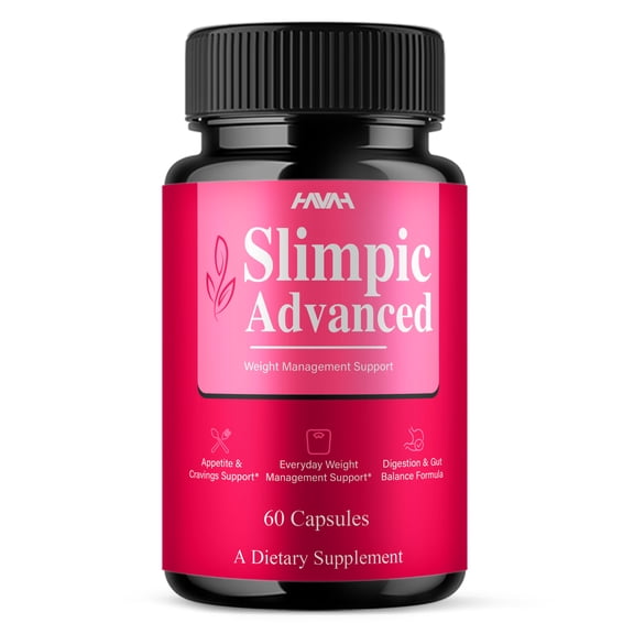 Slimpic Advanced Daily Health Mangement Capsules, Slim Pic Advanced Formula (60 Capsules)