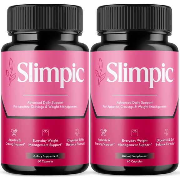 Slimpic Advanced Formula Pills Supporting Energy and Healthy Lifestyle 120 Capsules