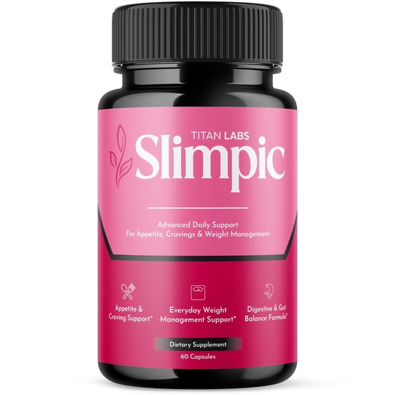 Slimpic Advanced Formula Pills Supporting Your Active Lifesyle Naturally 60 Capsules