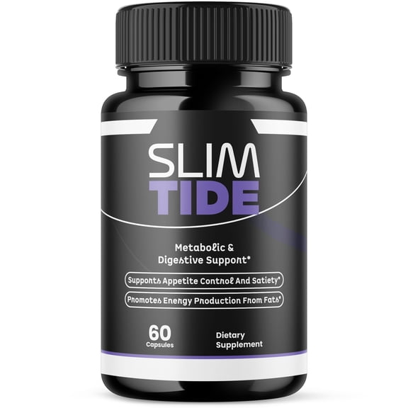 Slimtide Advanced Formula Pills Supporting Energy and Healthy Lifestyle Slim Tide 60 Capsules