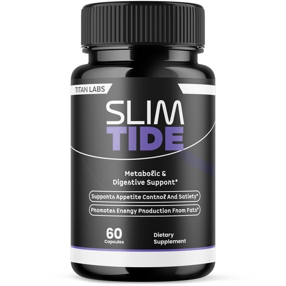 Slimtide Advanced Formula Pills Supporting Your Active Lifesyle Naturally Slim Tide Vitamins 1 Month Supply 60 Capsules