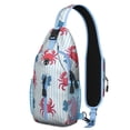thumbnail image 1 of Sling Backpack Crossbody Shoulder BagCrossbody Sling Bag for Men Women Travelers Marine Adorable Crab, 1 of 6