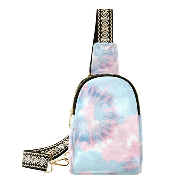 Backpack Tie Dye Crossbody Sling Backpack Crossbody Shoulder Bags