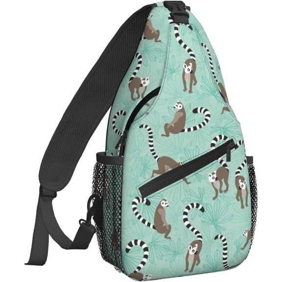 Sling Backpack Crossbody Sling Bag for Women Men Shoulder Bag Travel Hiking Daypack