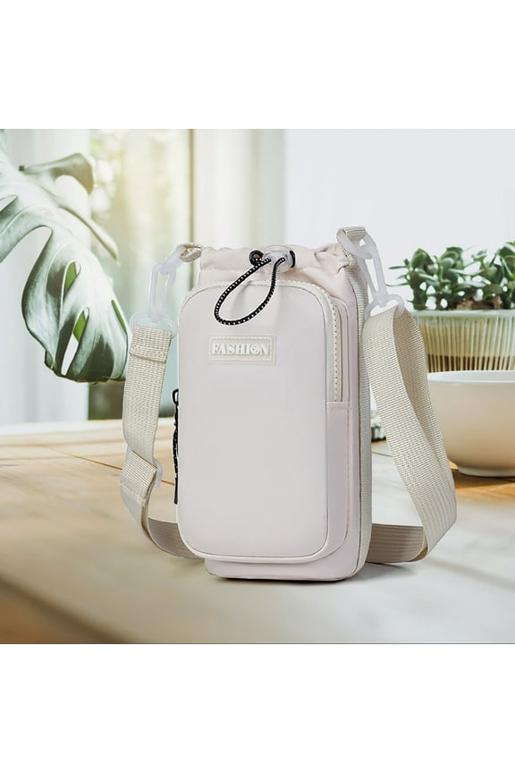 Sling Backpack for Men Portable Water Bottle Bag For Women Outdoor Lightweight Travel Crossbody Bag Multi Functional Mobile Bundle Shoulder Bag Crossbody Sling Bag for Men