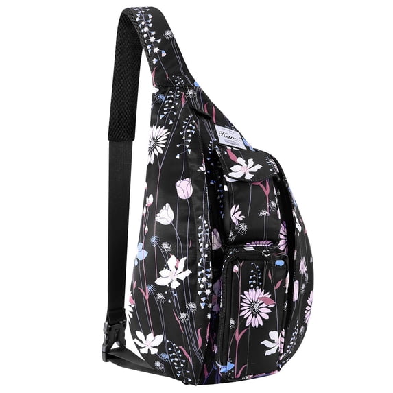 Sling Backpack- Rope Bag Crossbody Backpack Travel Multipurpose Unisex Daypack