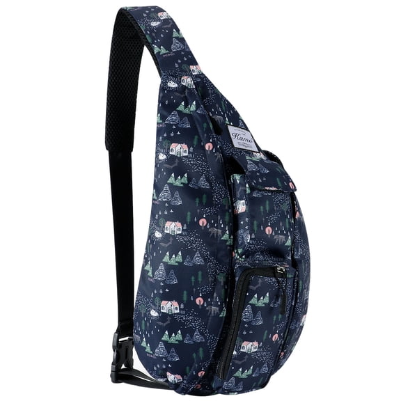 Sling Backpack- Rope Bag Crossbody Backpack Travel Multipurpose Unisex Daypack