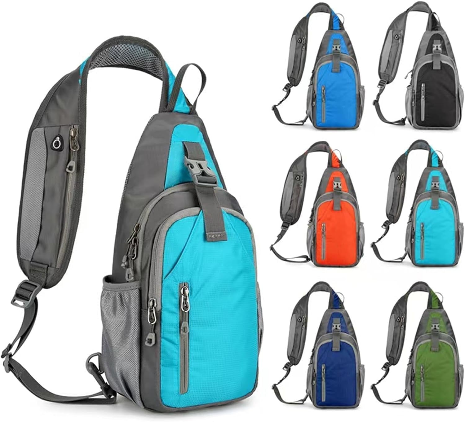 Sling Backpack Sling Bag Crossbody Daypack Lightweight Hiking Pack ...
