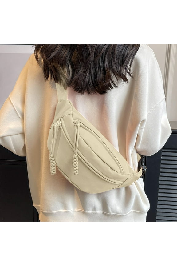 Sling Backpack Sling Bag For Women Men Waterproof Crossbody Shoulder Tote Blet Bags Backpack Fannys Pack Travel Purse Faux Leather For Camping Hiking Crossbody Sling Bag