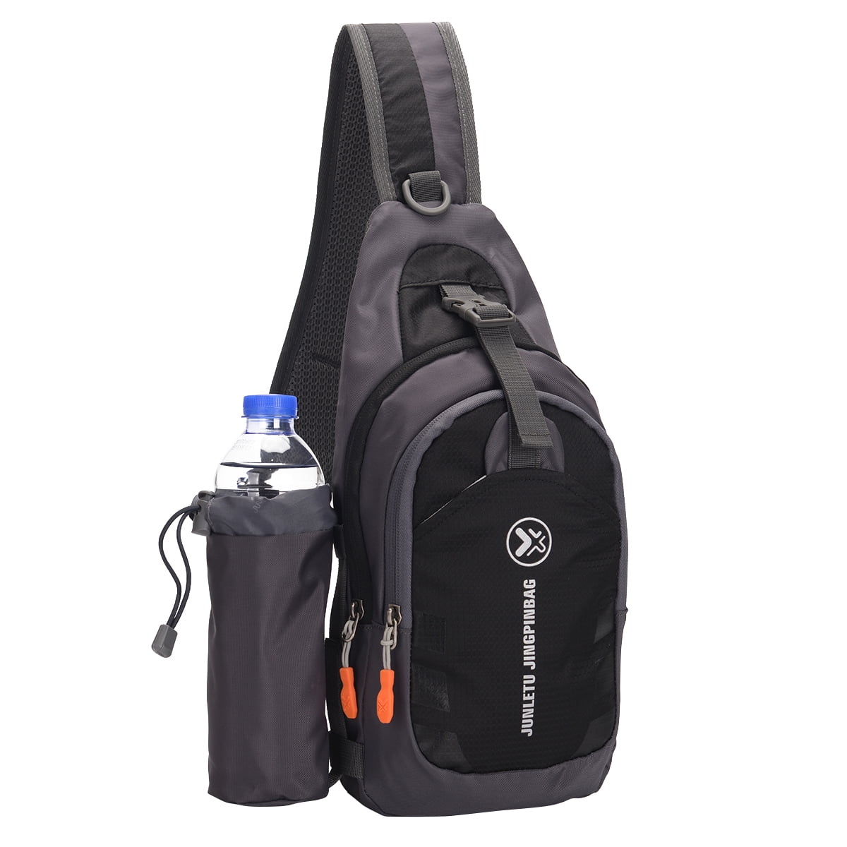 Sling pack with water bottle holder sale