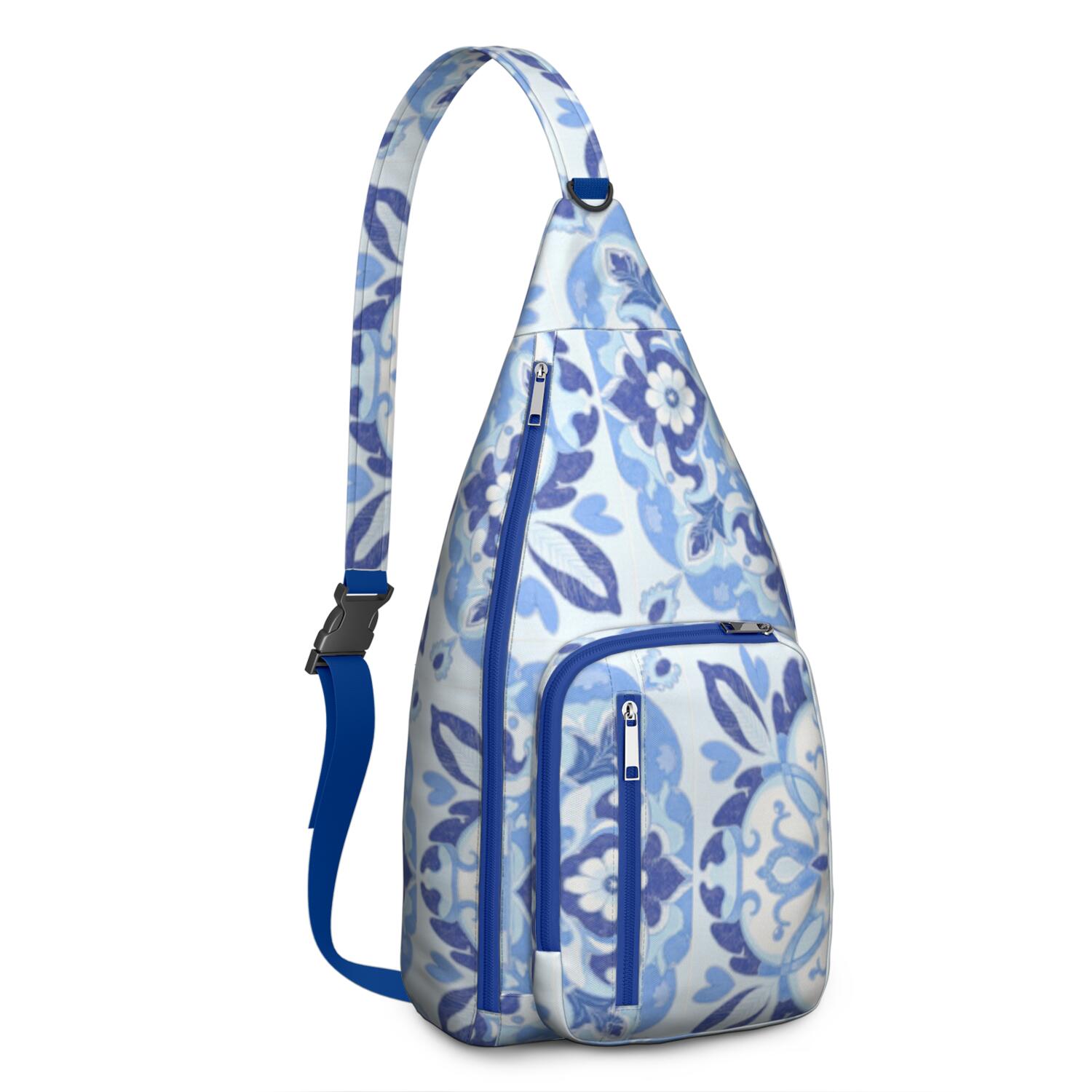 Sling Backpack for Men with Adjustable Shoulder Strap Shoulder Backpack Hiking Sling Backpack Travel Hiking Casual Daypack Bohemian Tribal