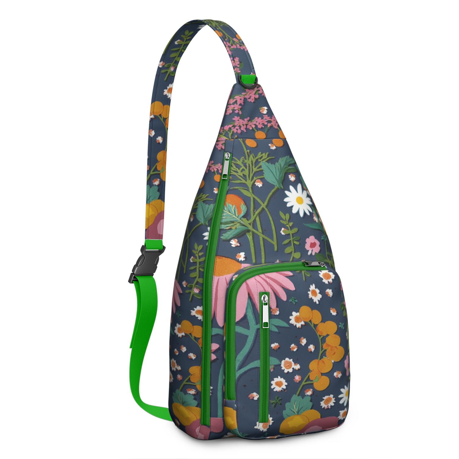 Sling Backpack for Men with Adjustable Shoulder Strap Shoulder Backpack Shoulder Backpack Crossbody Bag for Travel Mushroom