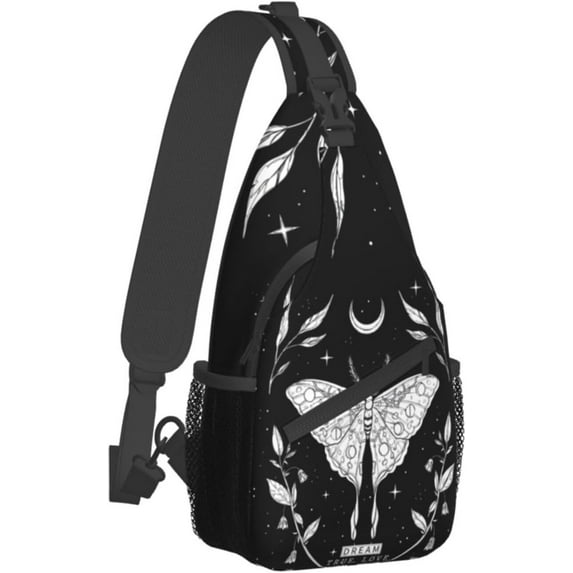 Sling Bag Baseball Vintage Sport Hiking Daypack Crossbody Shoulder Backpack Travel Chest Pack for Men Women