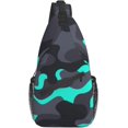 thumbnail image 1 of Sling Bag Baseball Vintage Sport Hiking Daypack Crossbody Shoulder Backpack Travel Chest Pack for Men Women, 1 of 6