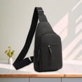 thumbnail image 1 of Sling Bag, Chest Bag Crossbody Bag for Men and Women, Lightweight Small Backpack with Adjustable Strap, Multi-Way Wear for Travel, Sports, and Daily Use, 1 of 6