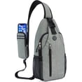 thumbnail image 1 of Sling Bag, Crossbody Backpack Shoulder Chest Bag for Men Women Travel Hiking Casual Daypack, 1 of 9