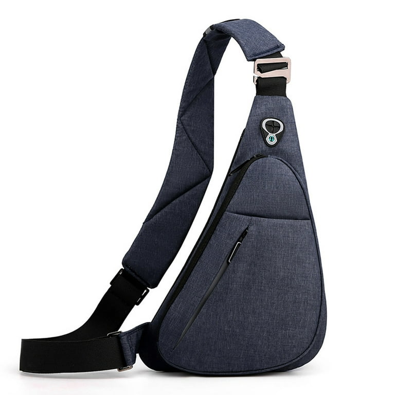 Sling Bag Crossbody Chest Shoulder -Personal Pocket Bag Anti Theft