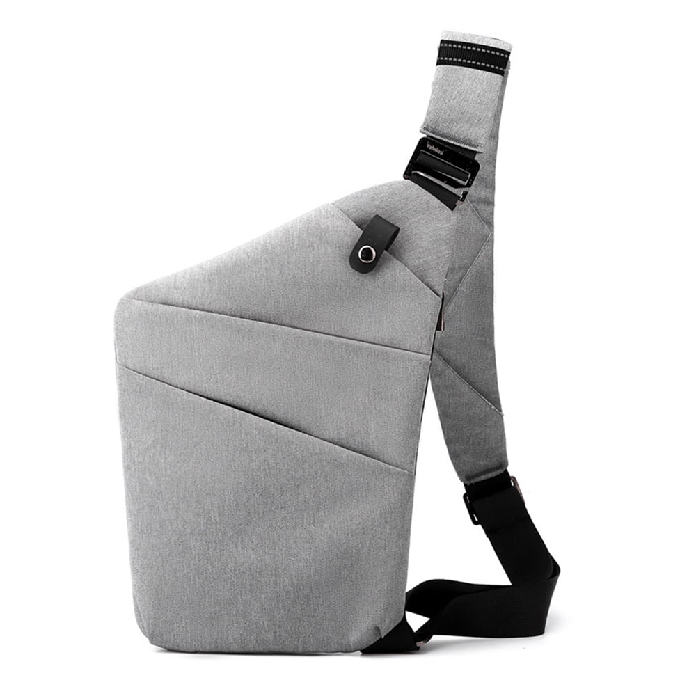 Sling Bag Crossbody Chest Shoulder -Personal Pocket Bag Anti Theft ...
