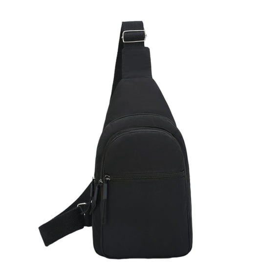 Sling Bag Crossbody Multi-Pocket Portable Storage for Daily Travel Sports Use