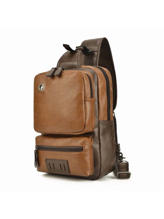 Sling Bag Crossbody for Men Women One Strap Shoulder Cross Body Bag Sling Backpack for Travel