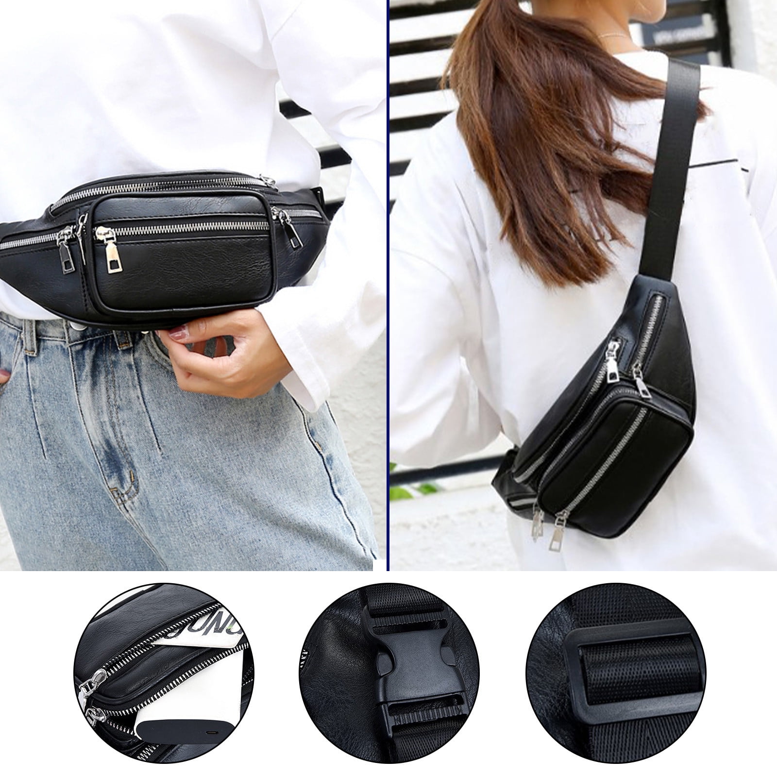 Sling Bag For Men Women Shoulder Backpack Pocket Purse Sling Bag For