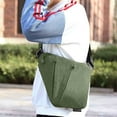 thumbnail image 1 of Sling Bag Light Thin Chest Shoulder Bag Water Resistant Anti Theft Shoulder Crossbody Bag for Men and Women, Casual Backpack for Traveling Hiking (Green), 1 of 3