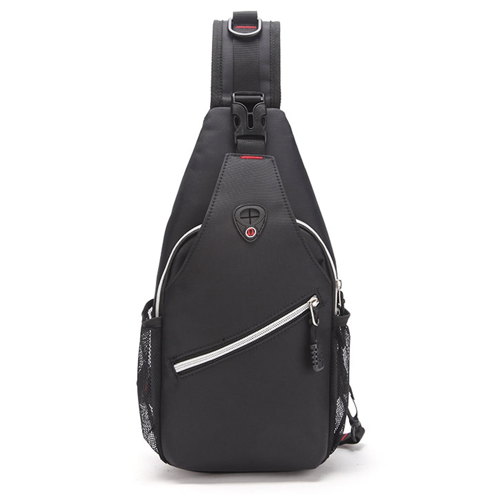 Hanke Sling Bag – USB Charging Crossbody Backpack For Men & Women, Water Resistant Daypack