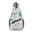 thumbnail image 1 of Sling Bag for Men, Cute Panda Bear Fanny Pack Crossbody Bags Shoulder Chest Bag, Small Gym Bag Anti Theft Crossbody Backpack Daypack for Travel Sports Running Hiking, 1 of 7