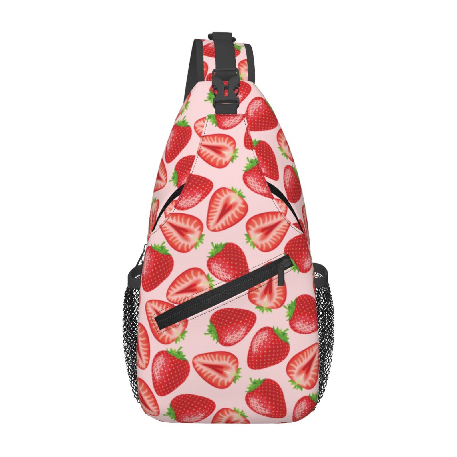 Strawberry Floral Chest Bag