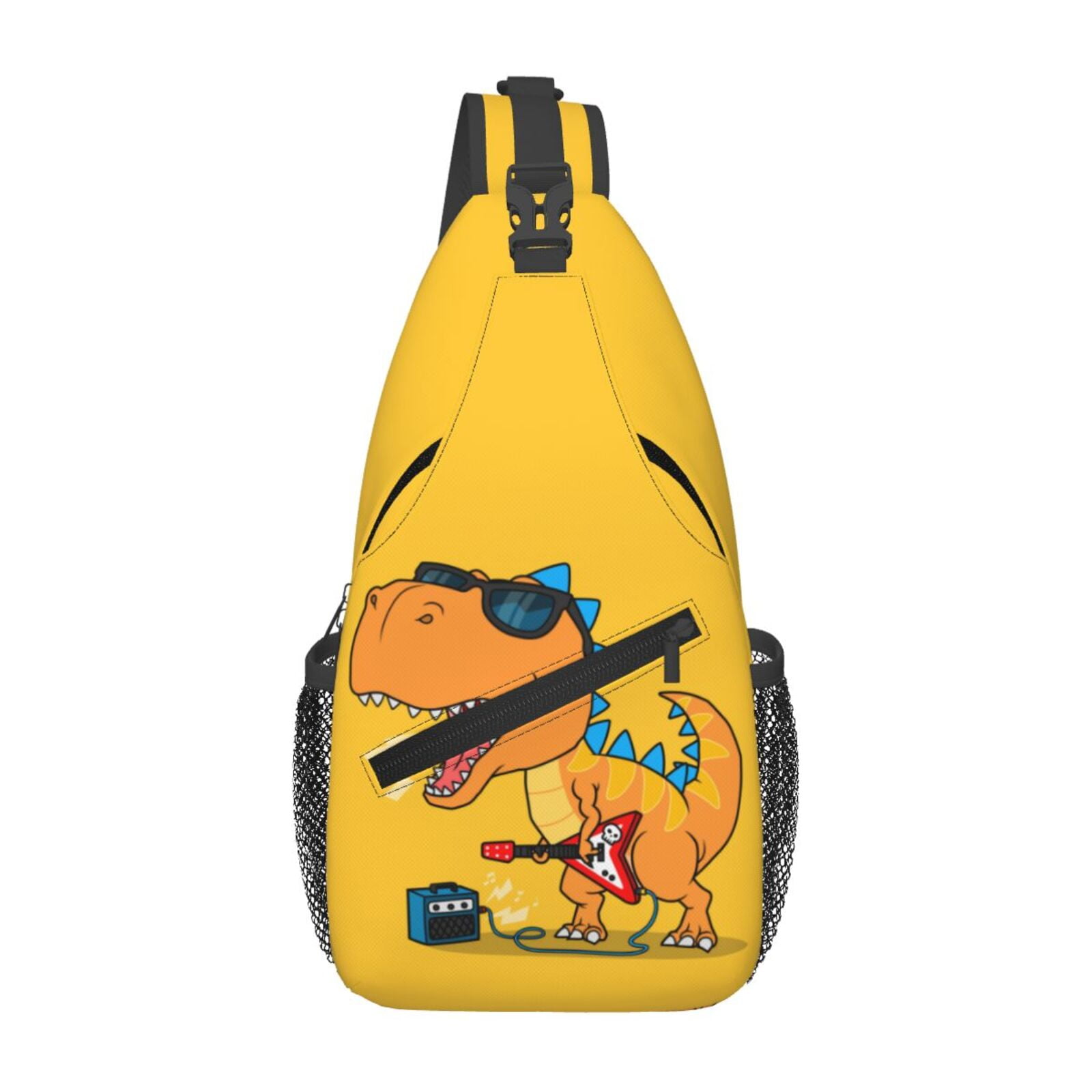 Kids Dinosaur Fanny Pack - Adjustable Waist Bag For Boys & Girls, Large Capacity For Travel & Play