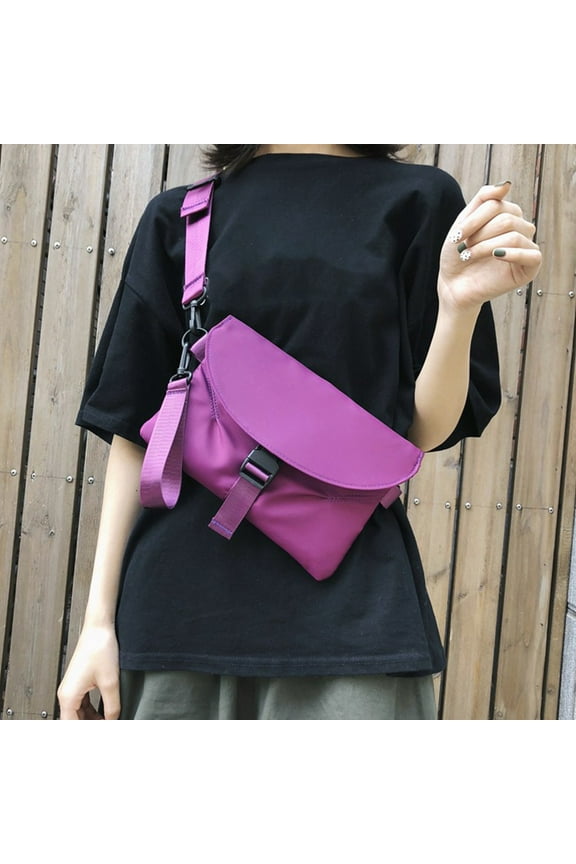 Sling Bag for Men & Women, Crossbody Chest Backpack with Headphone Hole, Daypack for Travel, Sports, Hiking, and Outdoor Activities, Stylish and Convenient Design