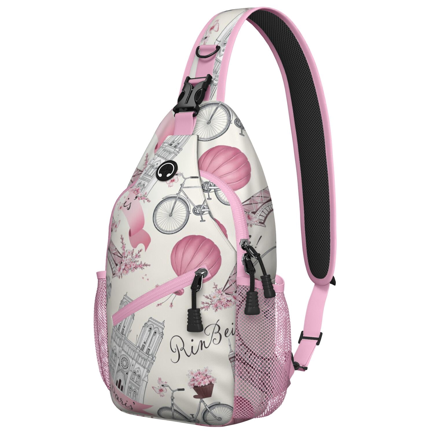 Sling Bag Paris Travel Sling Bag Travel Bag Hiking Bag for Men Women