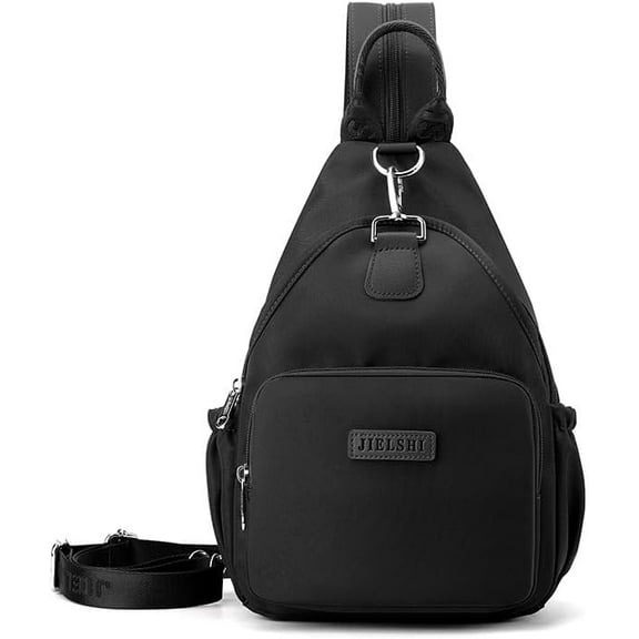 Sling Bag Small Crossbody Backpack Shoulder Chest Tote Blet Casual Daypack Multipurpose Rucksack with Adjustable Straps