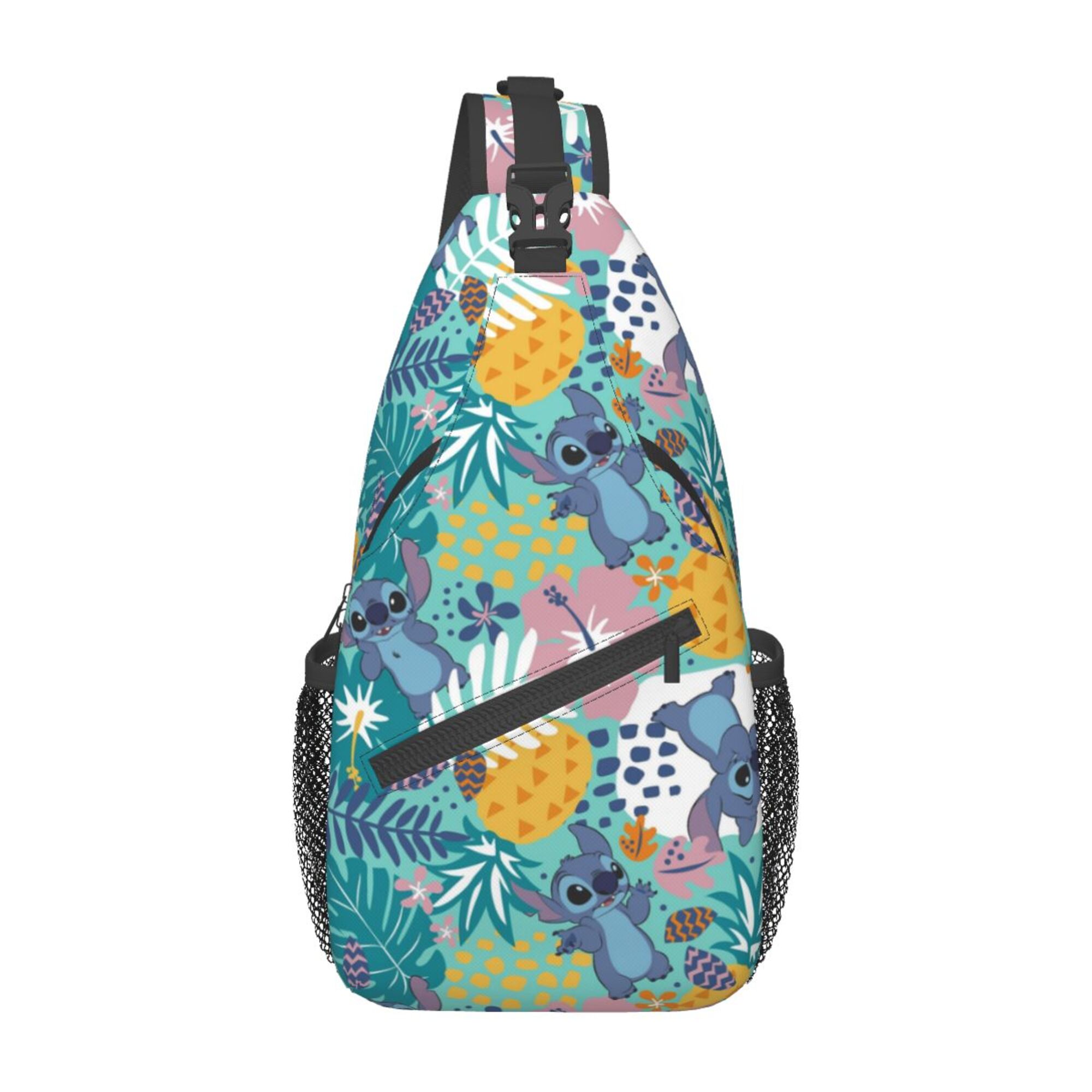 Sling Bag,Stitch Crossbody Sling Backpack Travel Hiking Chest Bag