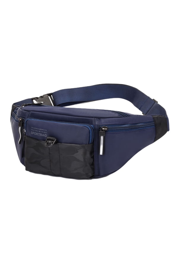 Sling Bag, Stylish Crossbody Bag with Adjustable Shoulder Strap, Water-resistant Shoulder Bag for Men and Women Multipurpose Sling Backpack for Travel, Cycling, Work, Sport, Hiking, Gym, Black