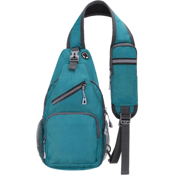 Sling Bag for Men Women Crossbody Shoulder Backpack Chest Bag Travel Hiking Daypack