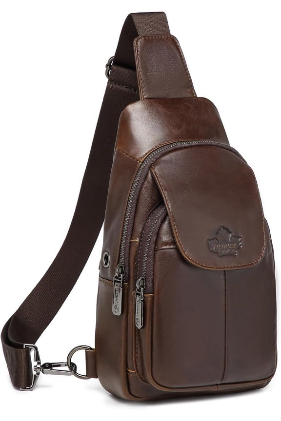 Sling Bag for Men and Women Crossbody Chest Bag for Hiking Travel Daypack