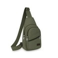 thumbnail image 1 of QTOCIO Crossbody Bag for Men Messenger Bag Shoulder Bag with Zipper Crossbody Phone Bag for Work Travel, 1 of 6