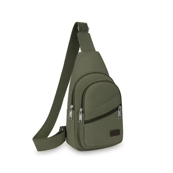 Sling Bag for Women Men QTOCIO Crossbody Bag for Men Messenger Bag Shoulder Bag with Zipper Crossbody Phone Bag for Work Travel