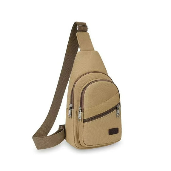 Sling Bag for Women Men QTOCIO Crossbody Bag for Men Messenger Bag Shoulder Bag with Zipper Crossbody Phone Bag for Work Travel