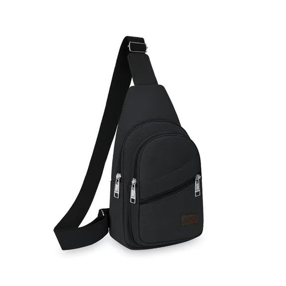 Sling Bag for Women Men QTOCIO Crossbody Bag for Men Messenger Bag Shoulder Bag with Zipper Crossbody Phone Bag for Work Travel