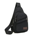 thumbnail image 1 of QTOCIO Thickened Zipper Outdoor Canvas Chest Bag New Men's Chest Bag Messenger Bag Men's Chest Bag, 1 of 6