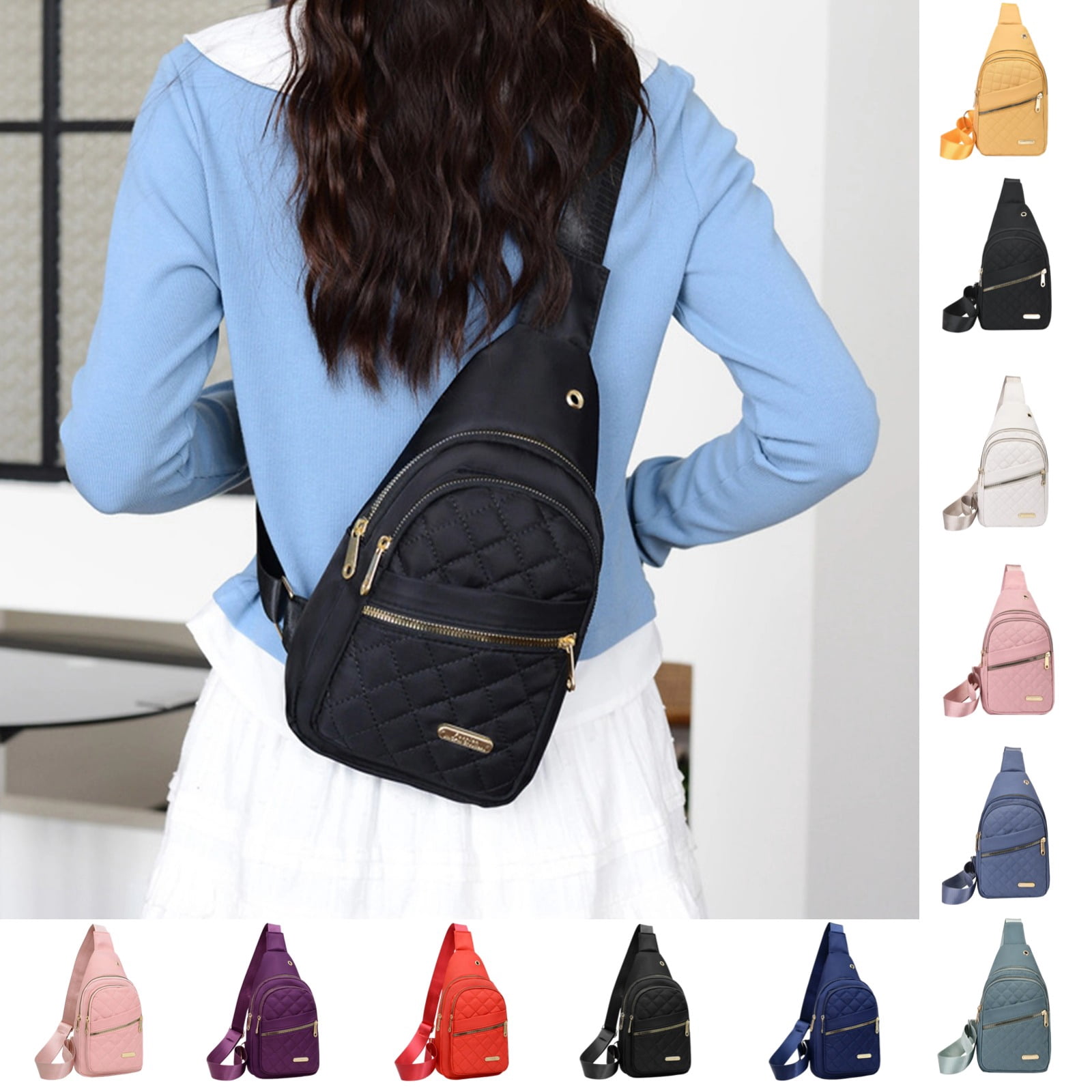 backpack vs sling bag for travel NICGID Bags, Chest Shoulder Backpacks Crossbody Purse Outdoor Chest Men Women (Army green-385) chest bag What Is a Sling Bag?