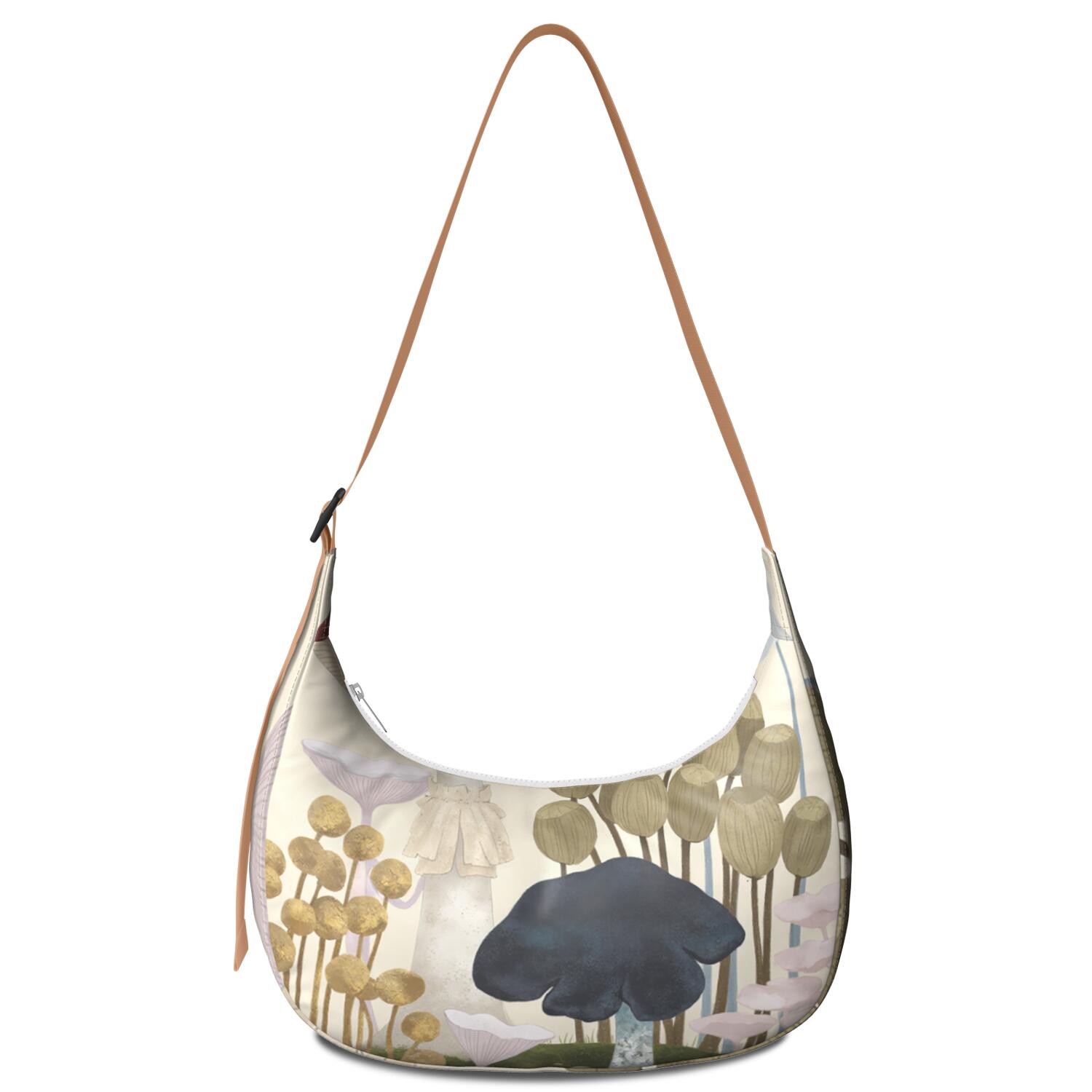 Sling Bag for Women Men Trendy Dumpling Bag for Travel with Adjustable Strap