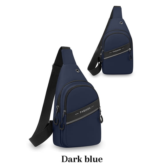 Sling Bags for Men,Crossbody Bags For Women Multipurpose Sling Purses Chest Bag for Shopping Hiking Travel,Blue