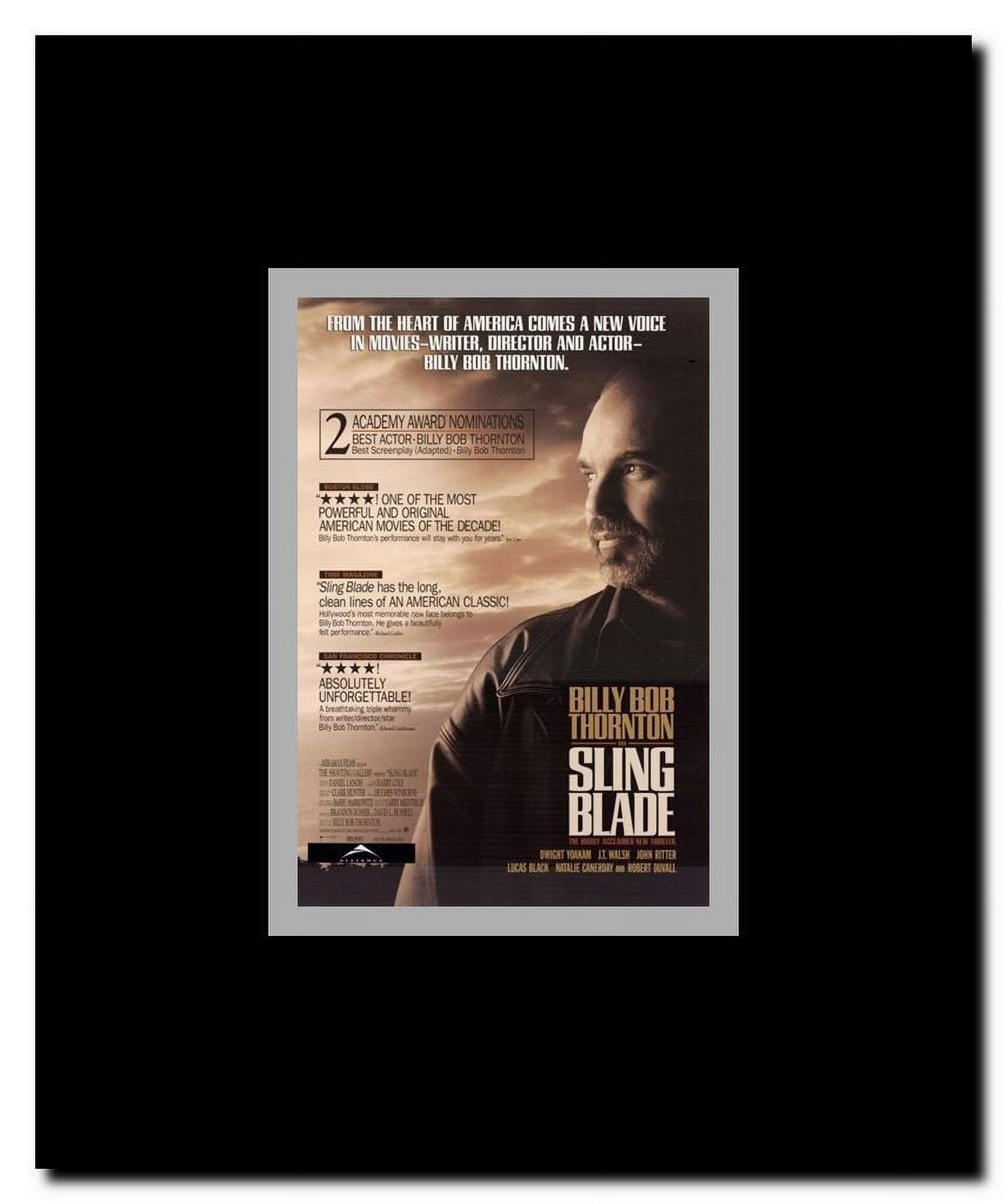 Sling Blade Framed Movie Poster