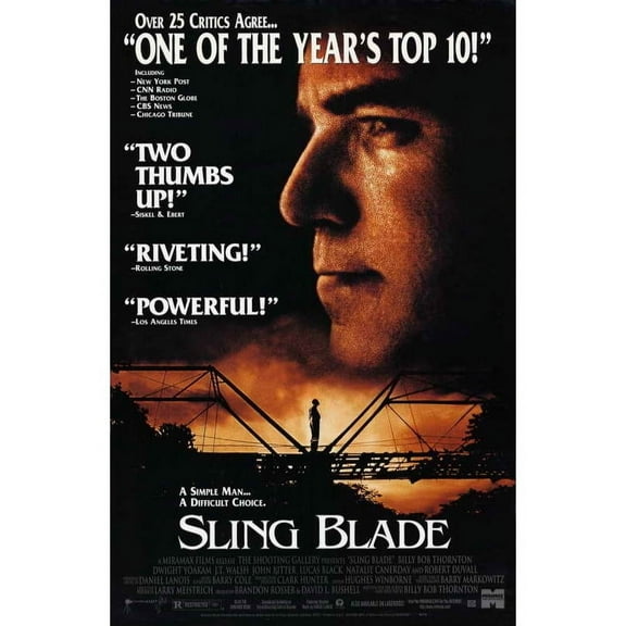 Sling Blade Framed Movie Poster