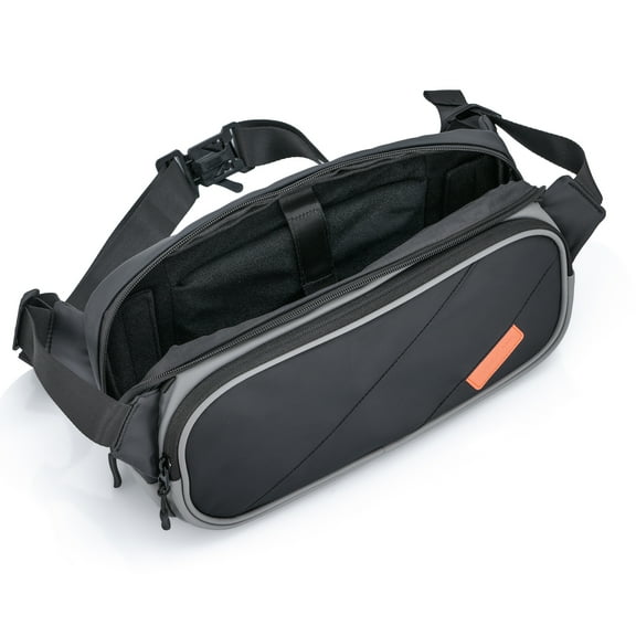 Sling Carrying Bag for Switch 2/ROG Ally/Steam Deck, Waterproof Shoulder Bag with Compartments, Lightweight Carrying Case for Game Console, Accessories Storage