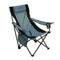 thumbnail image 1 of Kijaro Sling Chair Foldable Camping Chairs with Carry Bag, Hallett Peak Gray, 1 of 7